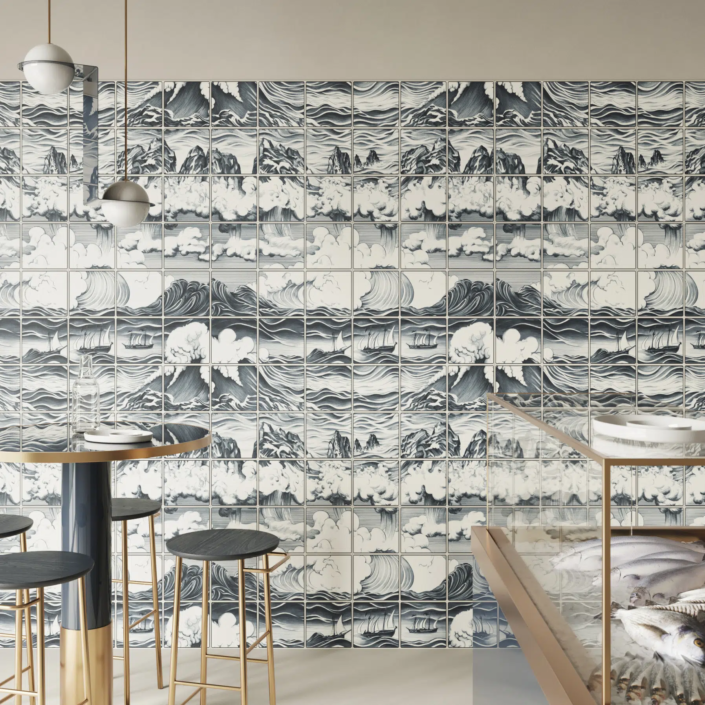 Ceramica Bardelli Acquatic creatures
